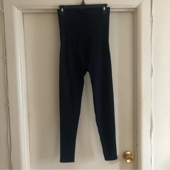❤️Blanqi maternity leggings full panel navy size L - Picture 4 of 8